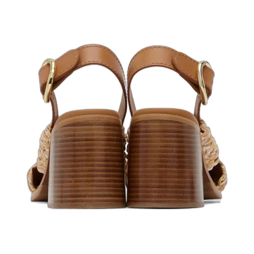 Jaicey Cross-Strap High-Heeled Sandals