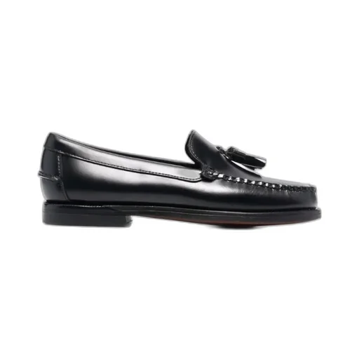 Tassel-Detail Leather Loafers