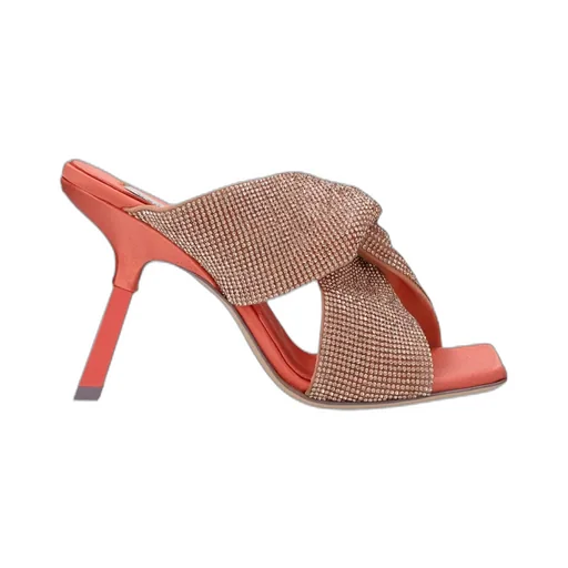 Logo High-Heeled Sandals