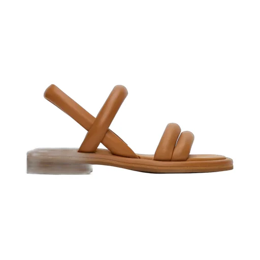 Suzan Open-Toed Flat Sandals