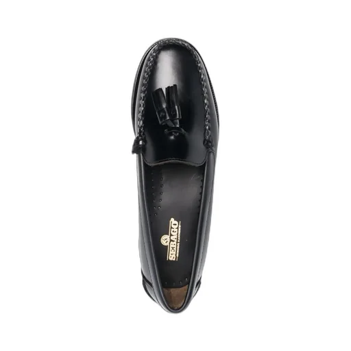 Tassel-Detail Leather Loafers