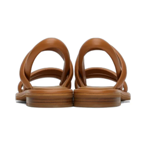 Suzan Open-Toed Flat Sandals