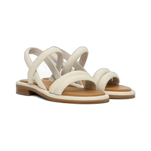 Suzan Open-Toed Flat Sandals