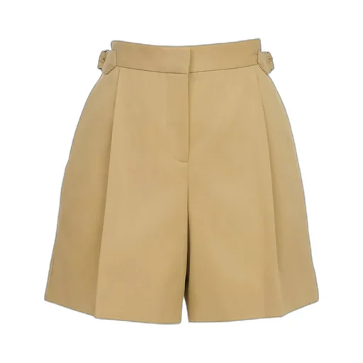 Pleated Tailored Shorts