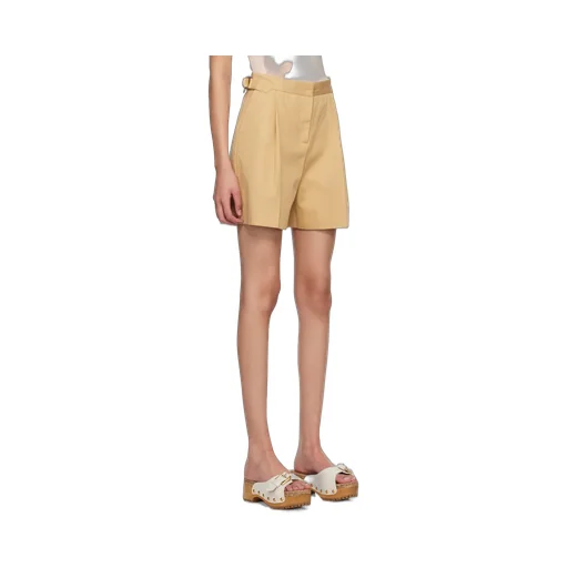 Pleated Tailored Shorts