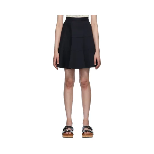 Navy Blue Skirt