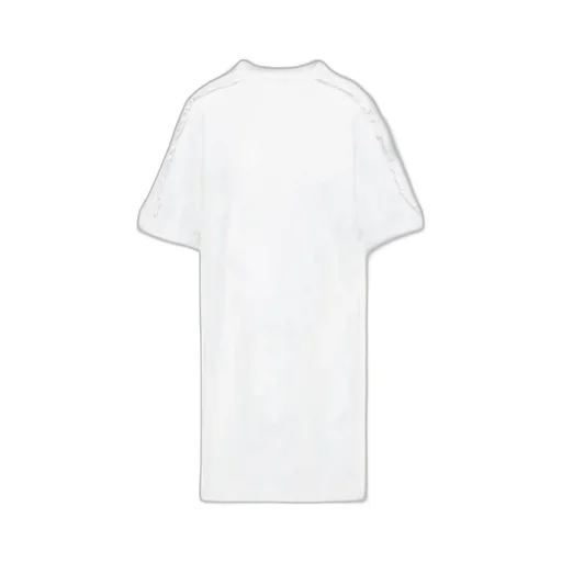 Ruffled-Detailing T-Shirt Dress