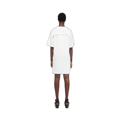 Ruffled-Detailing T-Shirt Dress