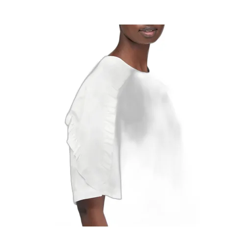 Ruffled-Detailing T-Shirt Dress