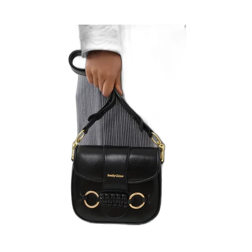 Saddie Leather Crossbody Bag