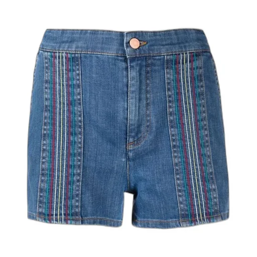 Signature Denim Shorts