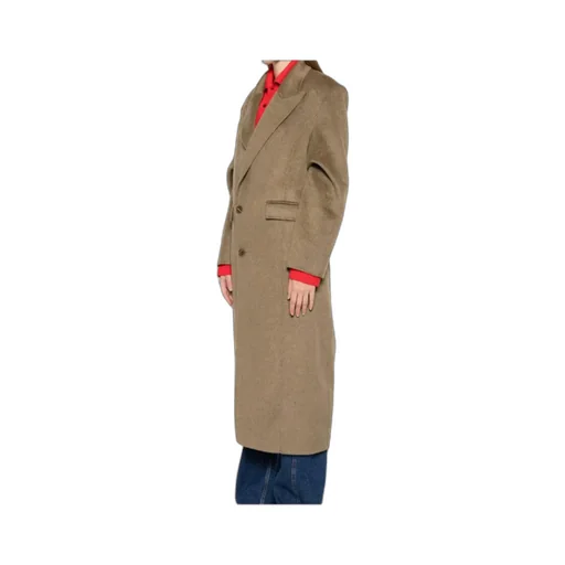 Lapel Long-Sleeved Coat