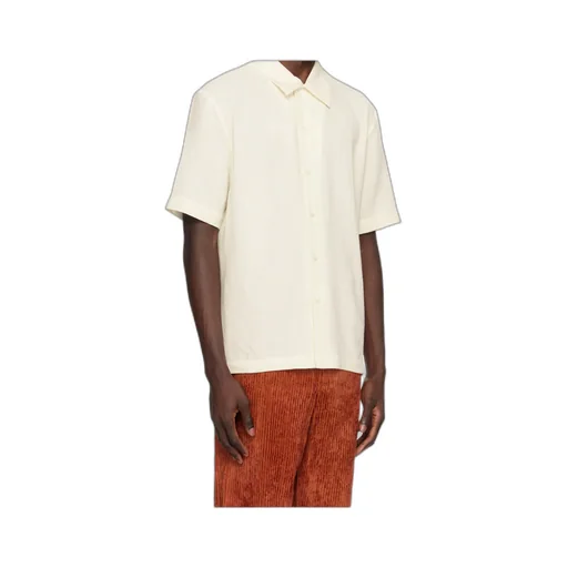 Buttoned Short-Sleeved Shirt
