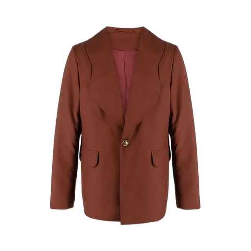 Long-Sleeved Suit Jacket
