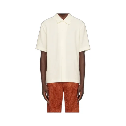 Buttoned Short-Sleeved Shirt