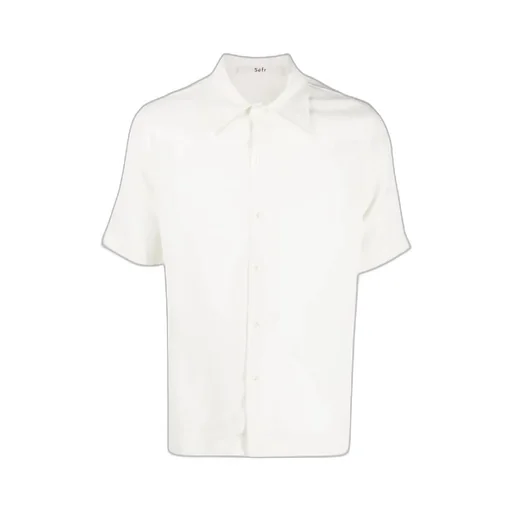 Buttoned Short-Sleeved Shirt