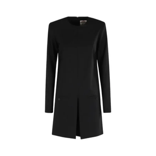 Round Neck Long Sleeve Dress