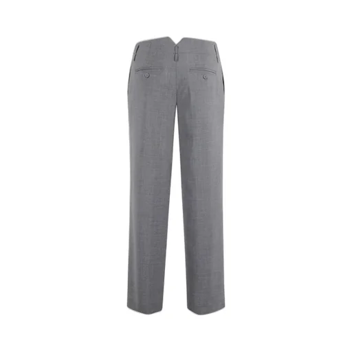 Belt-Lined Casual Pants
