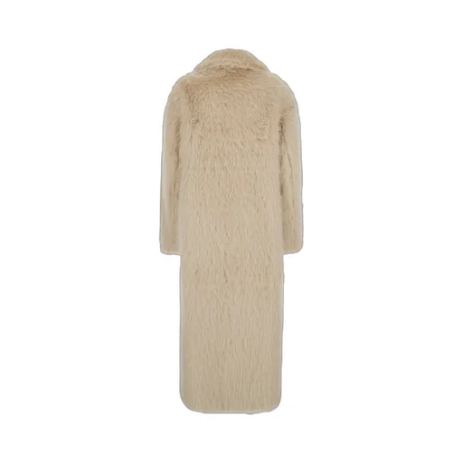 Notched Ecofur Coat
