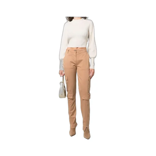 Button-Up Tapered Trousers