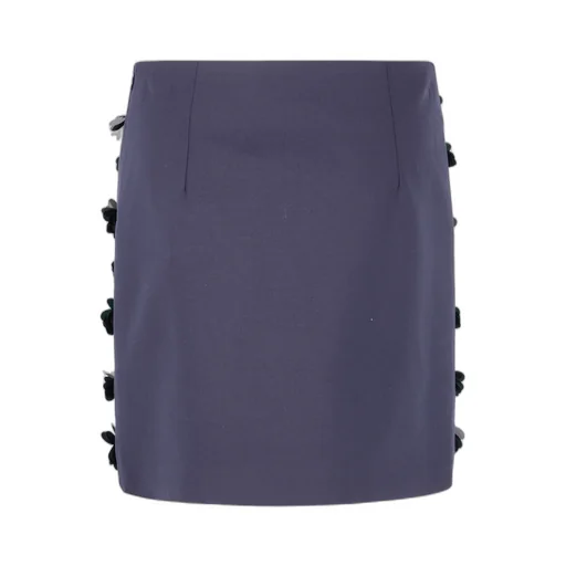 Embroidered Mini Skirt