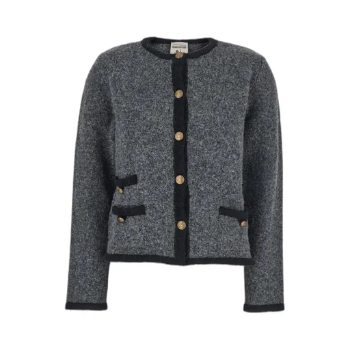 Round-Neck Long-Sleeve Knitted Sweater