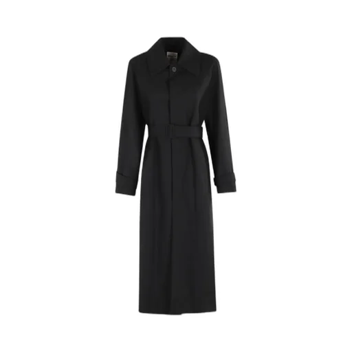 Long Sleeve Belted Coat