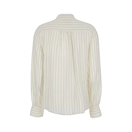 Striped Tie-Front Shirt