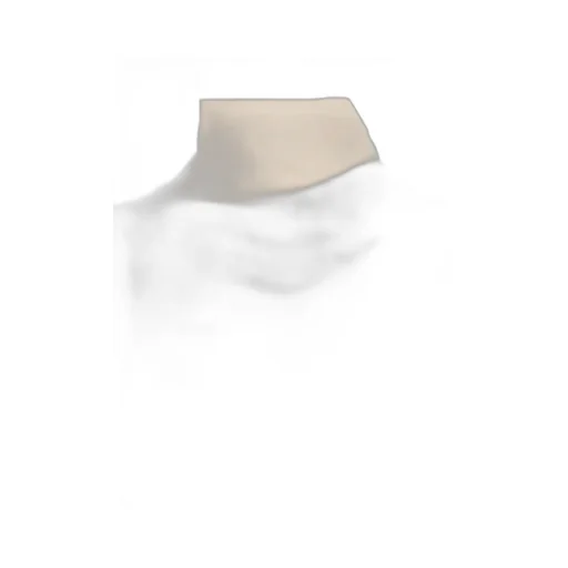 High-Neck Flared Blouse
