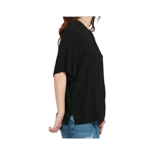 Keyhole-Neckline Top