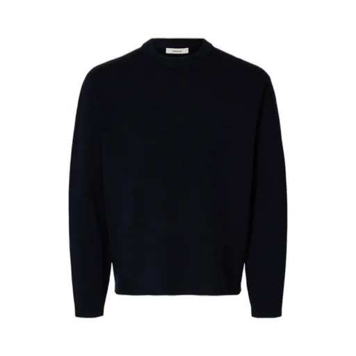 Crew Neck Long-Sleeved Sweater