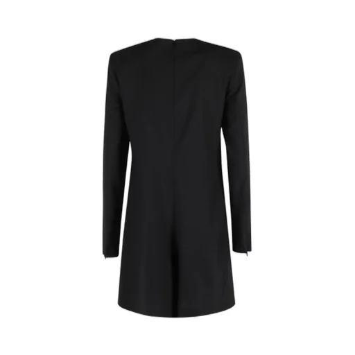Round Neck Long Sleeve Dress
