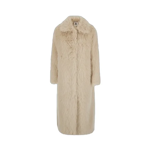 Notched Ecofur Coat