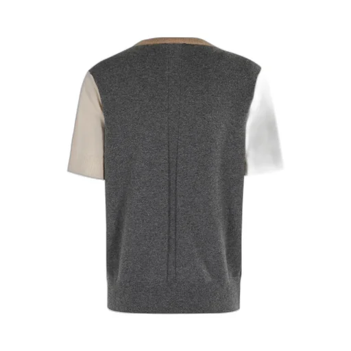 Colourblock Short-Sleeve Top