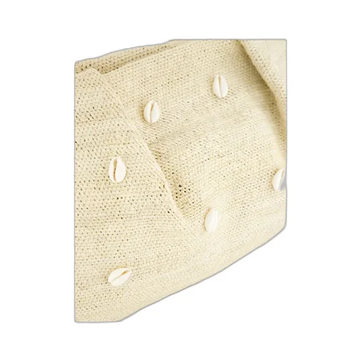 Mini Seashell-Sisal Clutch Bag