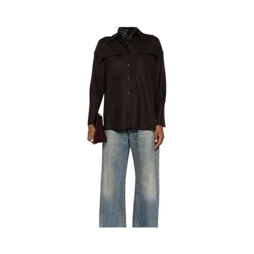 Lapel Long Sleeve Shirt