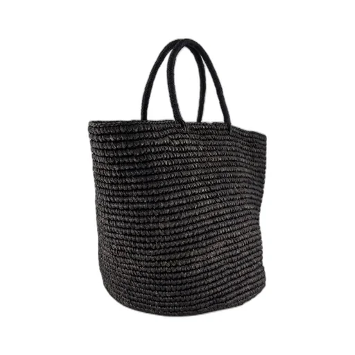 Large Straw Tote Bag