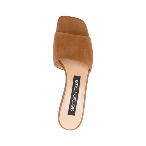 90Mm Suede Mules