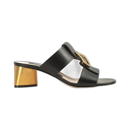 Round Toe High Heel Sandals
