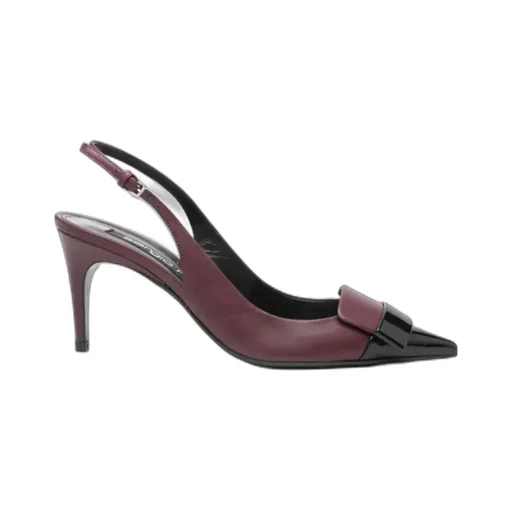 Pointed High-Heeled Sandals