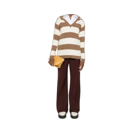Striped Hooded Sweater