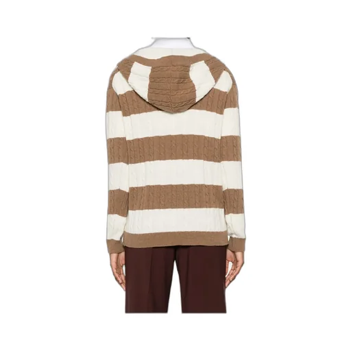 Striped Hooded Sweater