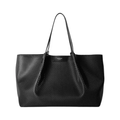 Secret Logo Printed Tote Bag