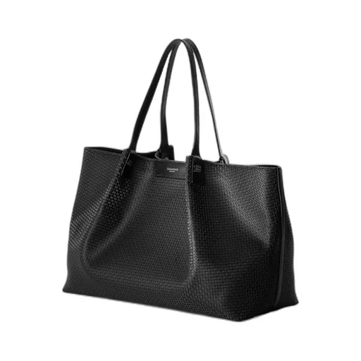 Secret Logo Printed Tote Bag