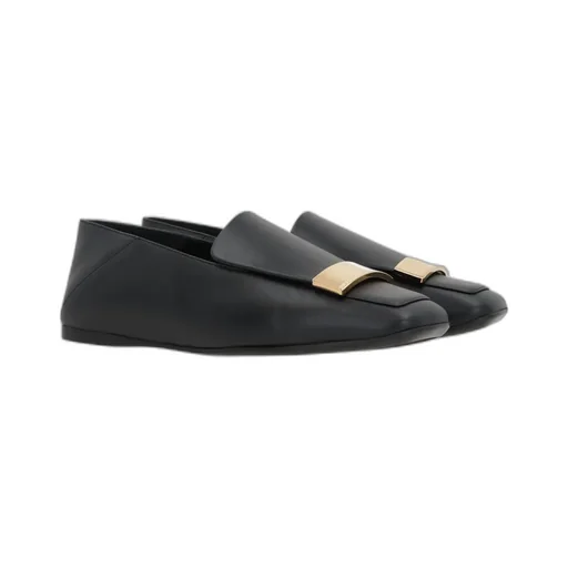 Square Toe Slip-On Loafers