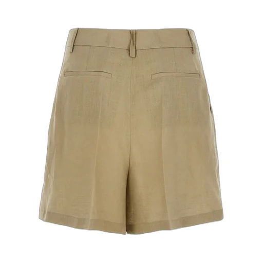 Shorts With Belt Loops And Button