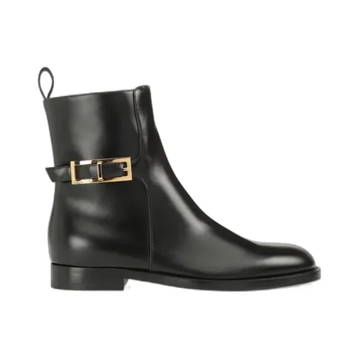 Round-Head Short Boots