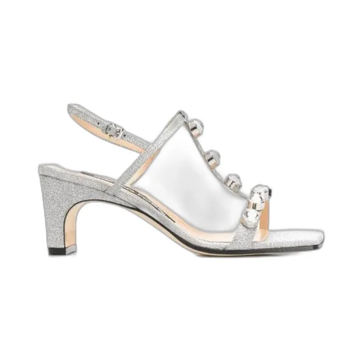 Crystal High-Heeled Sandals