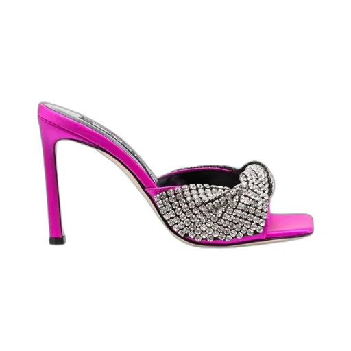 Logo High-Heeled Sandals