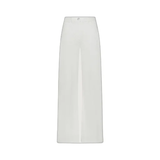 High-Waisted Long Jeans